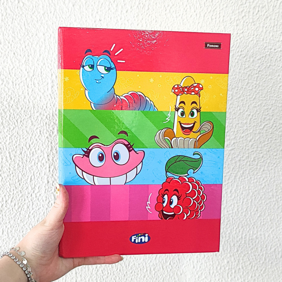 Caderno Brochura com Cheirinho Fini Foroni - #1
