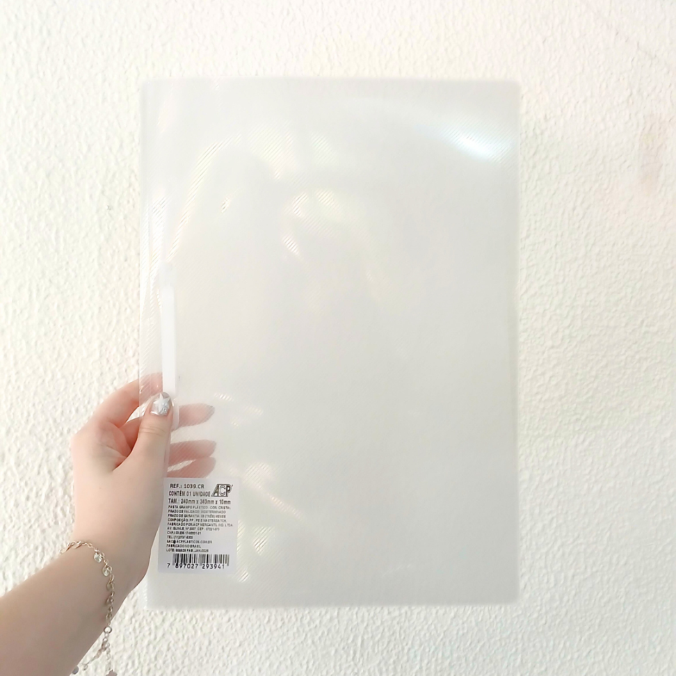 Pasta com Grampo Trilho A4 1039 ACP - #8