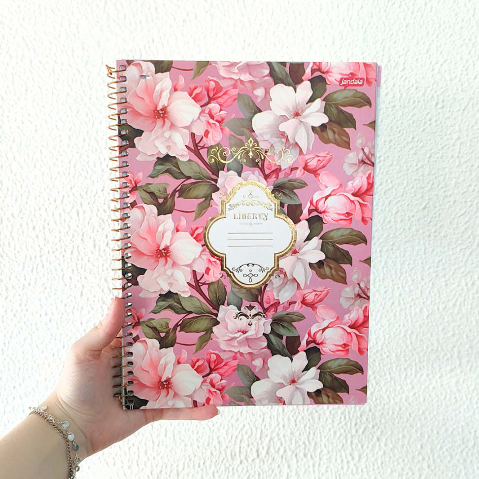 Caderno com Espiral Universitário Liberty 1 Matéria Jandaia - #1