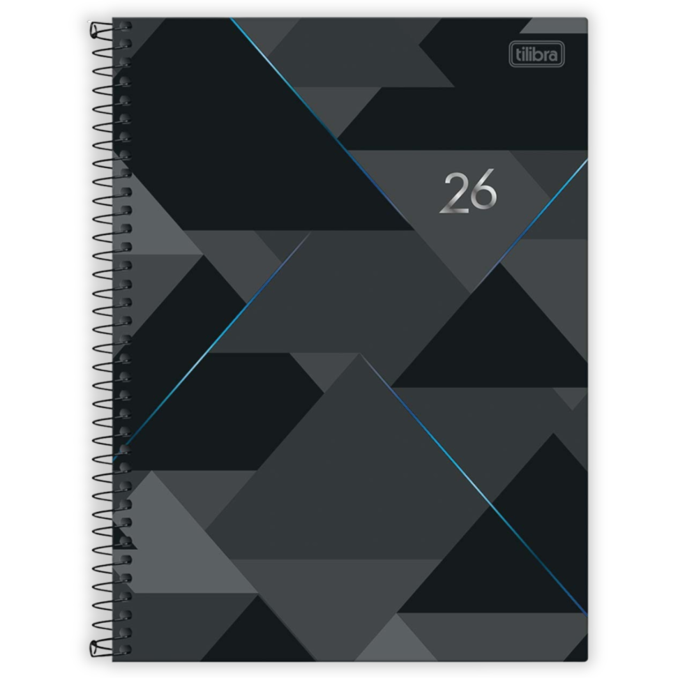 Agenda Executiva Espiral Diária Grande Spot Neutra 2026 Tilibra - #3