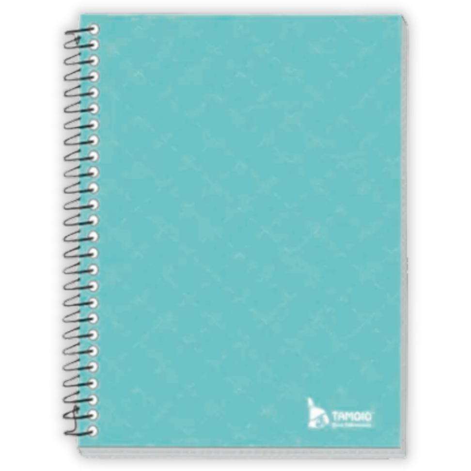 Caderno com Espiral Pequeno 1/4 Neutro Colors Tamoio - #1