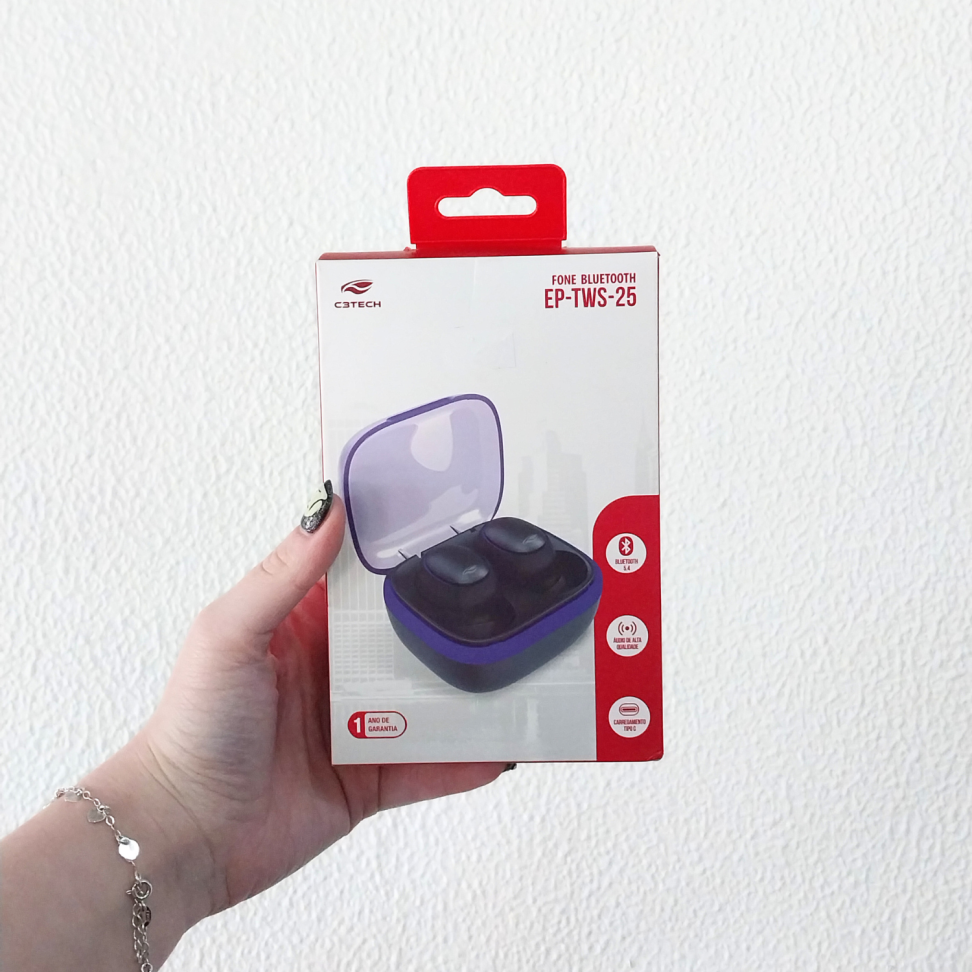 Fone de Ouvido Bluetooth EP-TWS-25 C3Tech - #4
