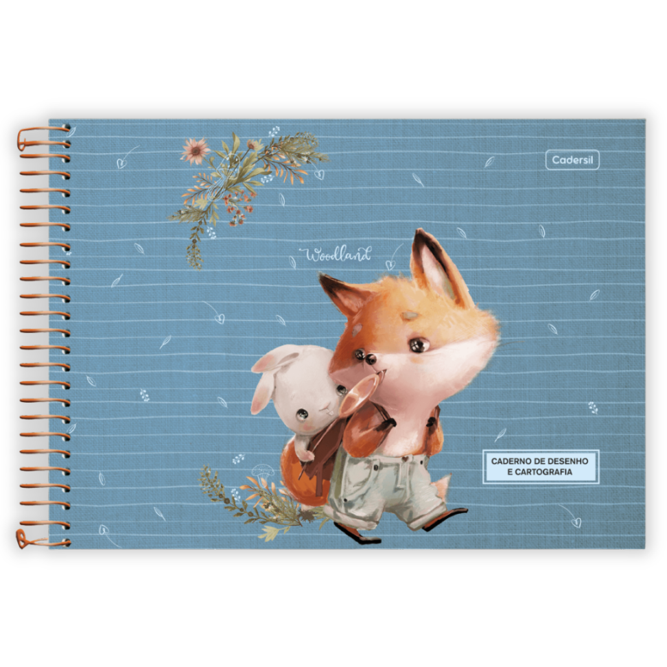 Caderno de Cartografia e Desenho Woodland Cadersil - #4