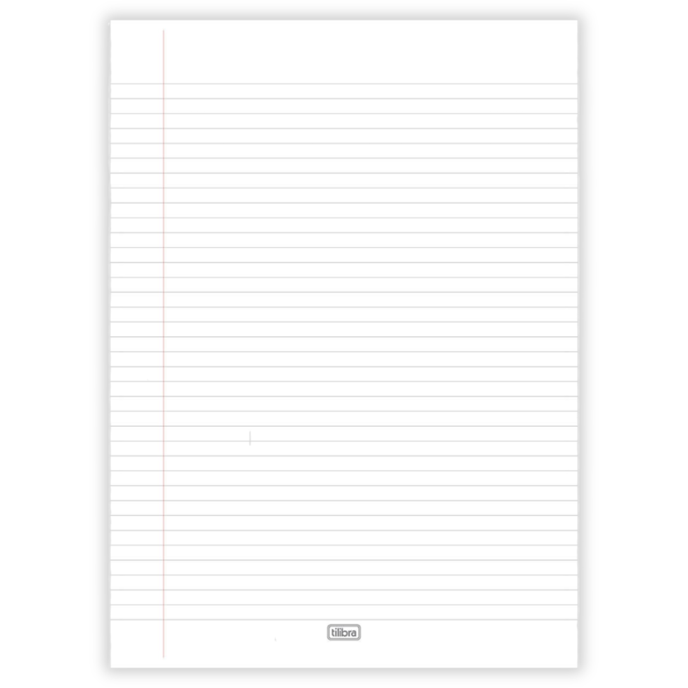 Bloco de Folhas Pautadas Ofício 50 Folhas 56g Tilibra - #1