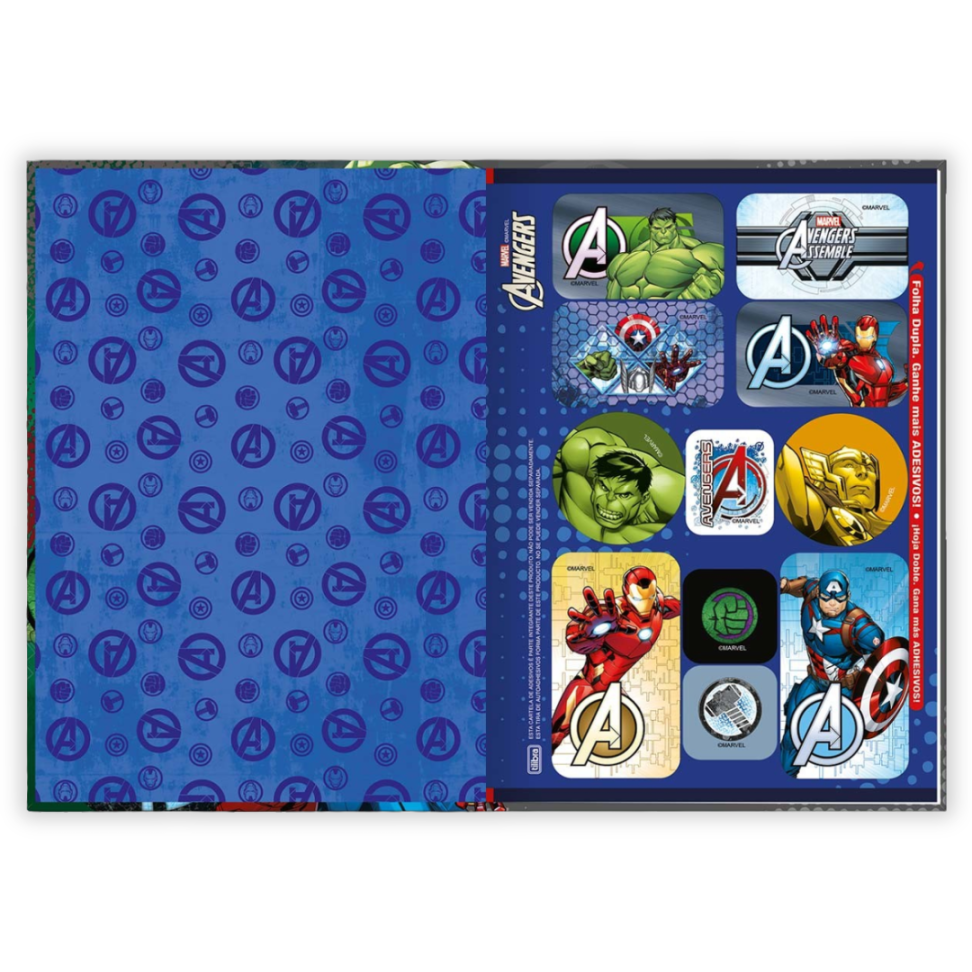 Caderno Brochura Avengers Tilibra - #1