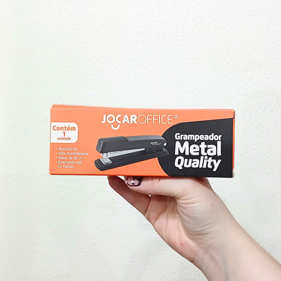 Grampeador 50 Folhas Metal Jocar Office - #3