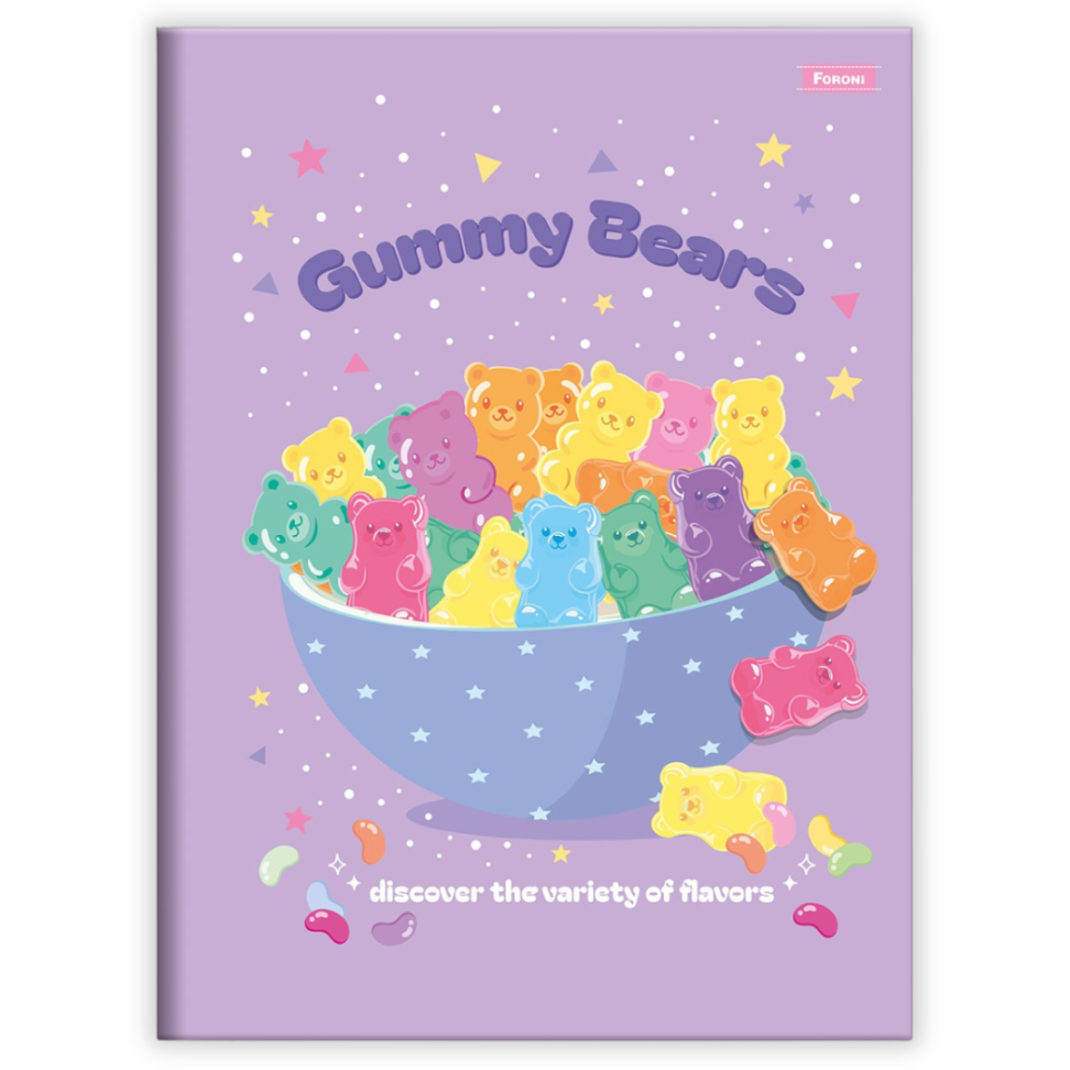 Caderno Brochura Sugar Rush Foroni - #1