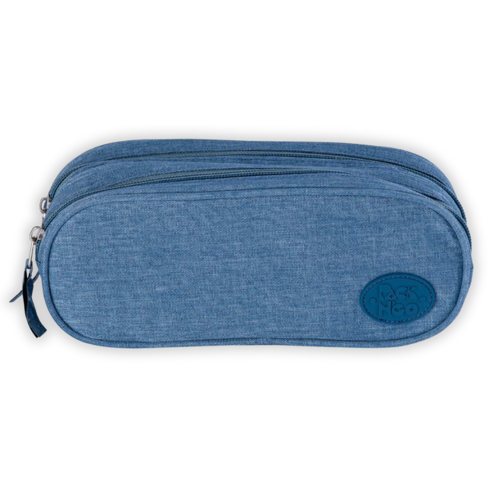 Estojo Duplo Jeans Azul Packn'Go - #2