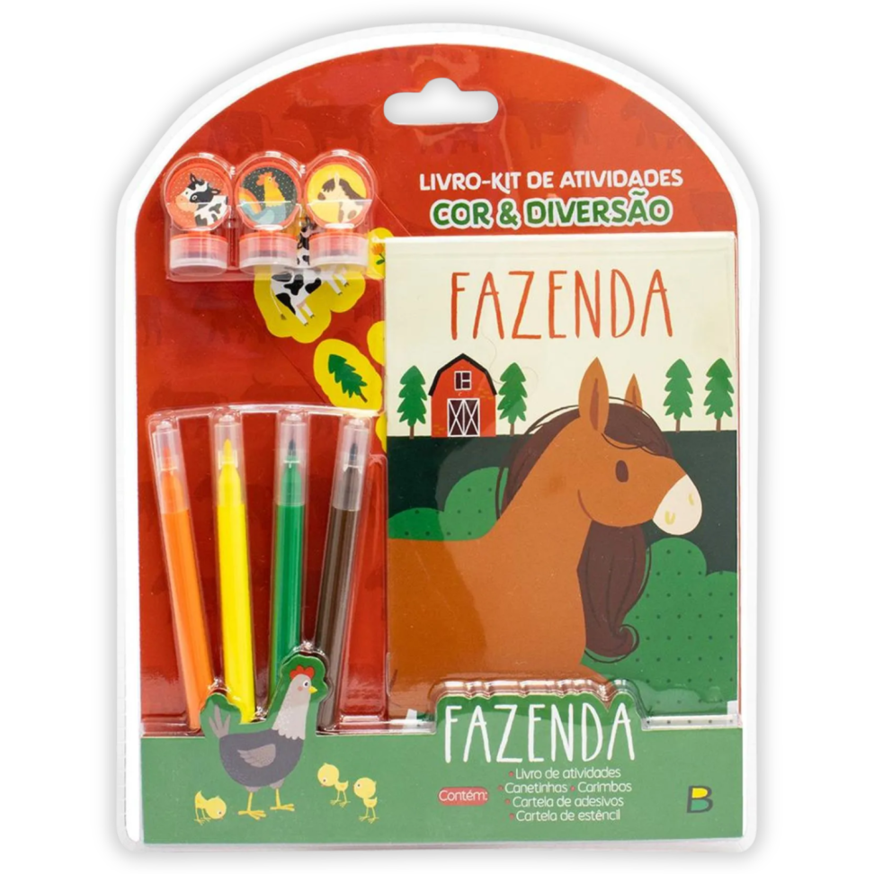 Livro-Kit de Atividades Cor & Diversão Todolivro - #1
