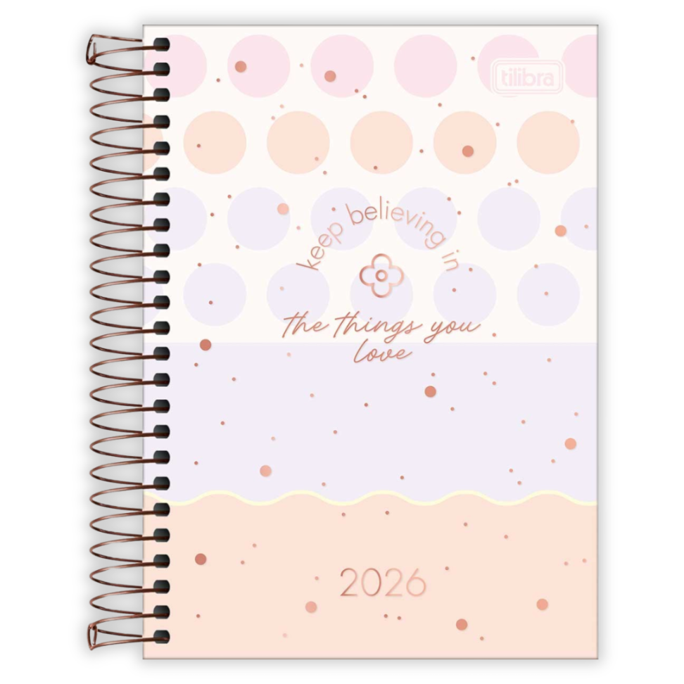 Agenda Espiral Diária Pequena Soho 2026 Tilibra - #2
