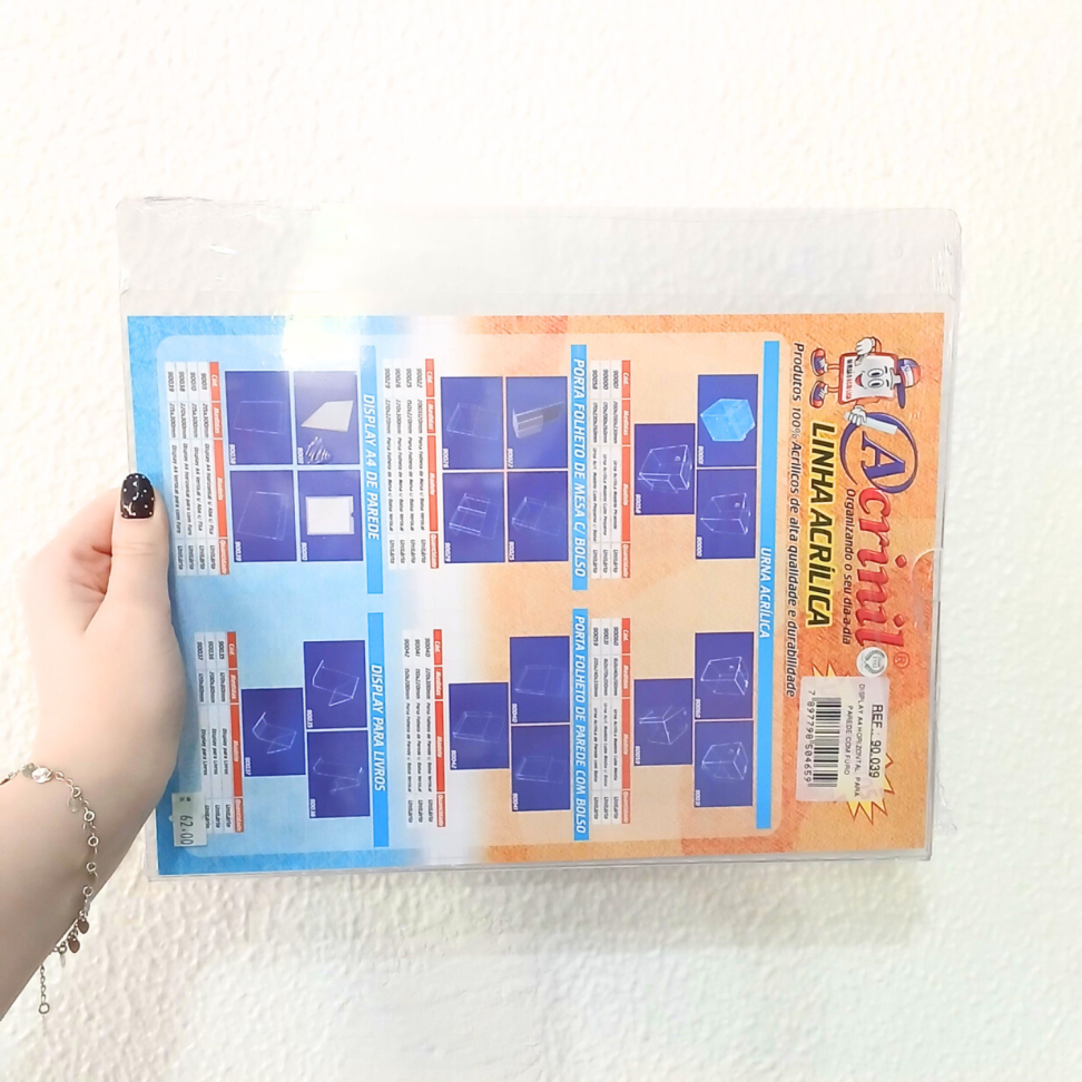 Display A4 Horizontal Cristal Acrinil - #3