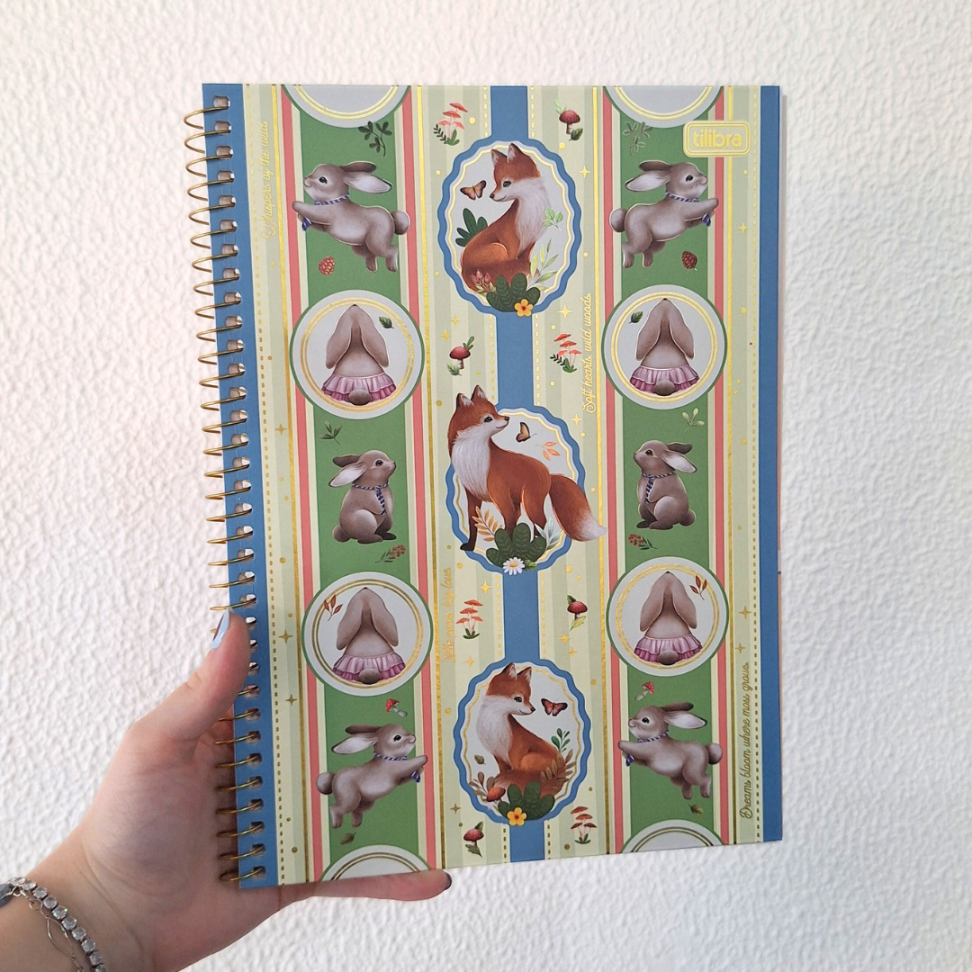 Caderno com Espiral Loveland 1 Matéria Tilibra - #11