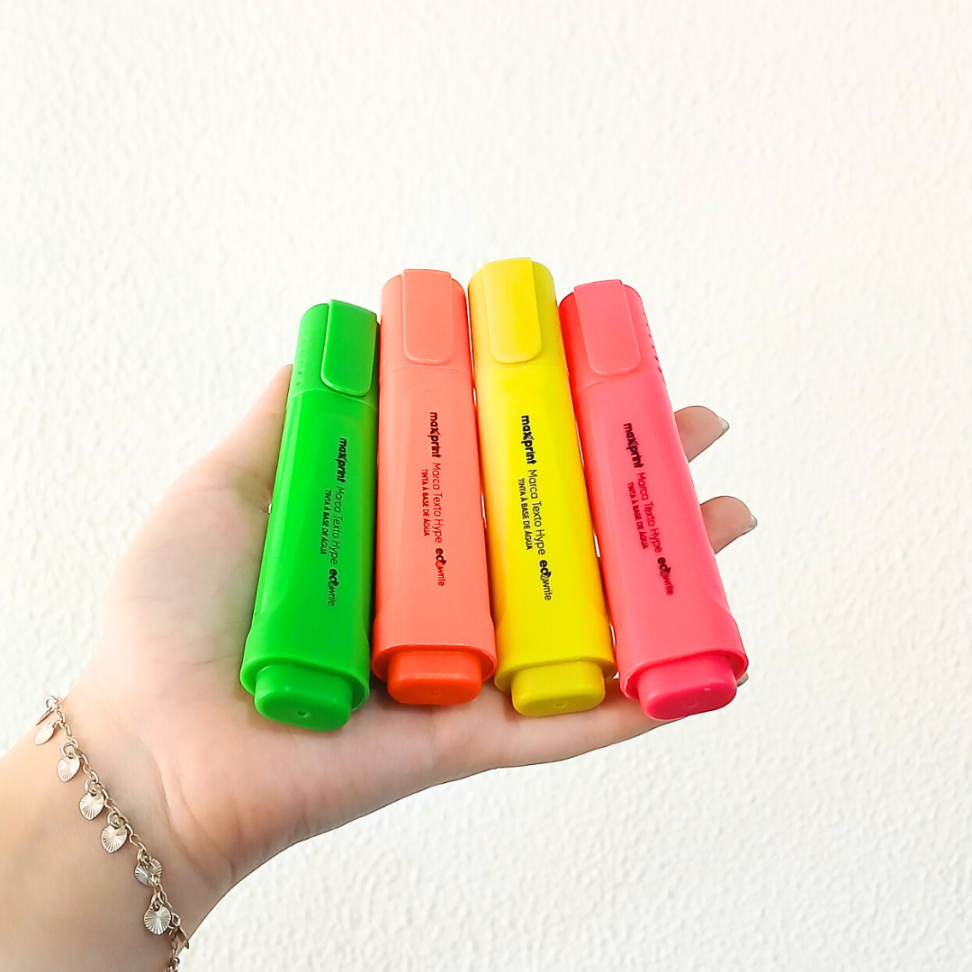 Marca Texto Hype Neon Ecowrite Maxprint - #7