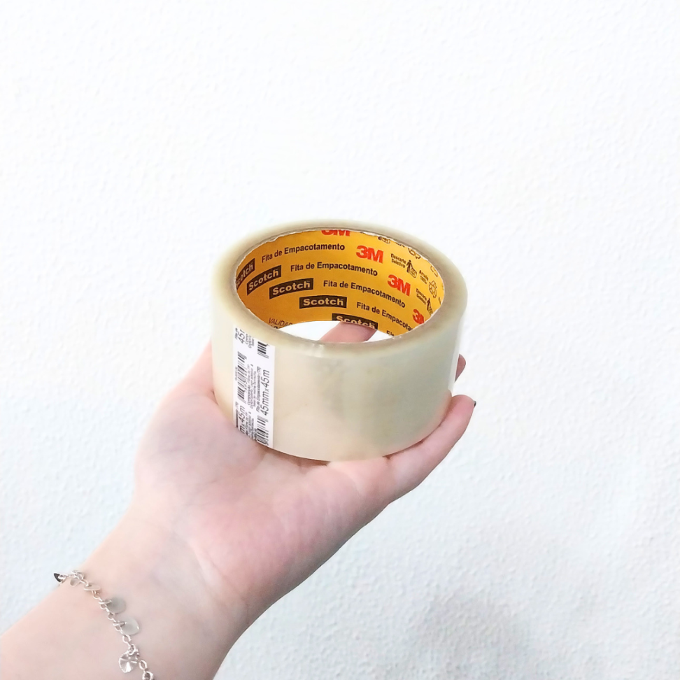 Fita Adesiva Transparente 45mm x 45m Scotch 3M