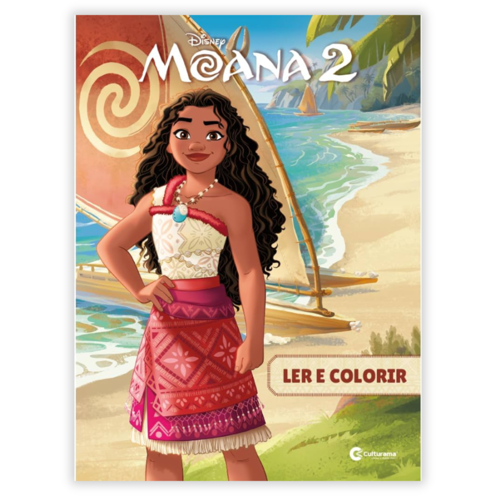 Livro Ler e Colorir Disney Culturama - #1