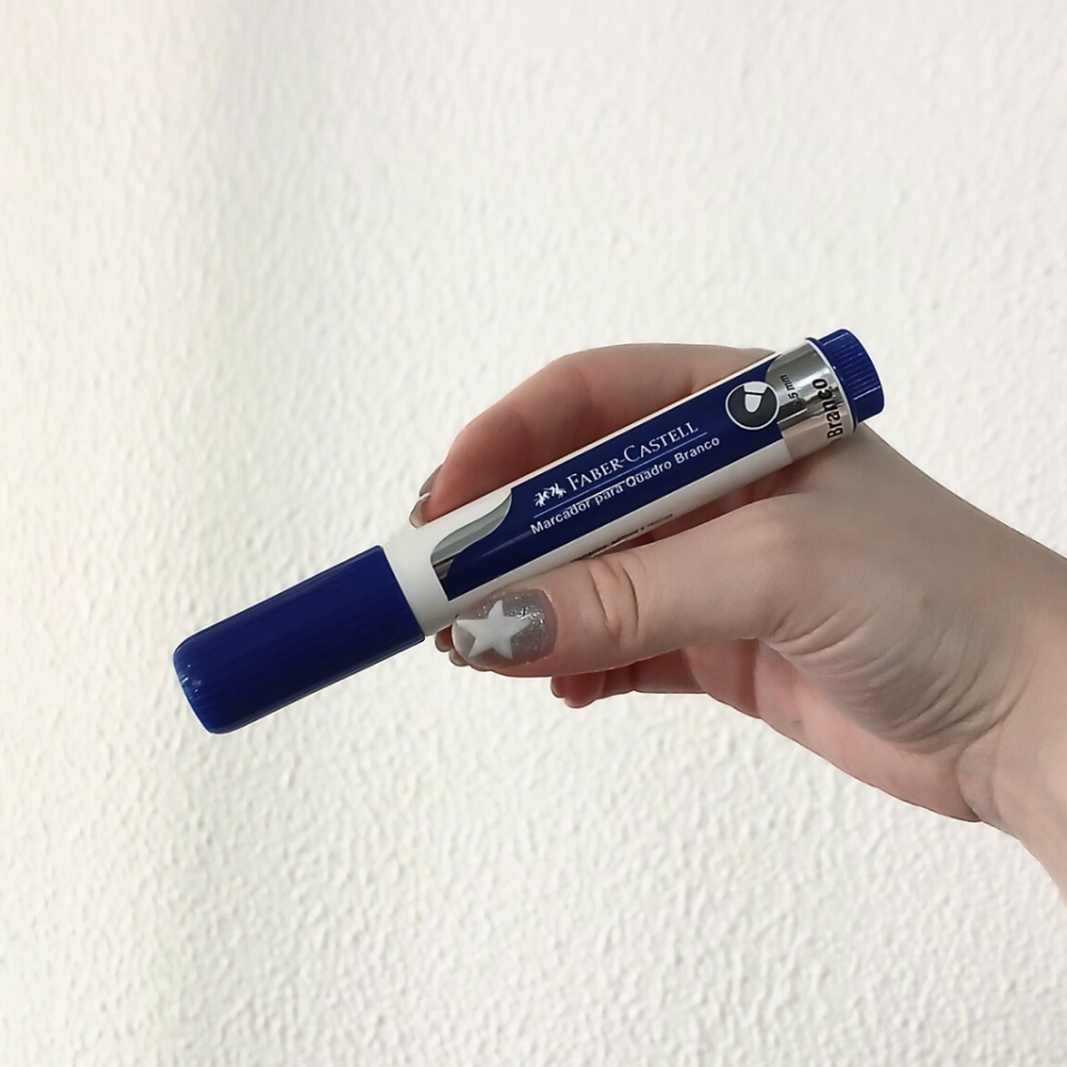 Marcador para Quadro Branco e Vidro Faber-Castell - #7