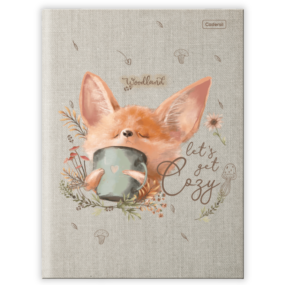Caderno Brochura Pequeno 1/4 Woodland Cadersil - #5