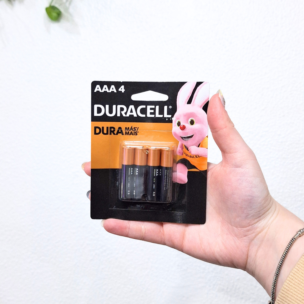 Pilha Alcalina AAA 4 Unidades Duracell - #3
