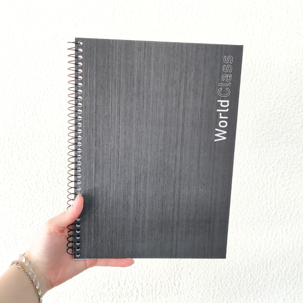 Caderno com Espiral Universitário World Class 1 Matéria Animativa - #9