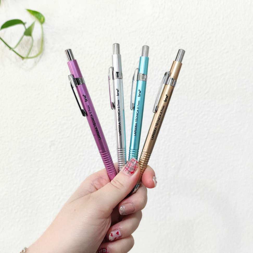 Lapiseira Técnica Cores Metálicas 0.7 BRW - #6