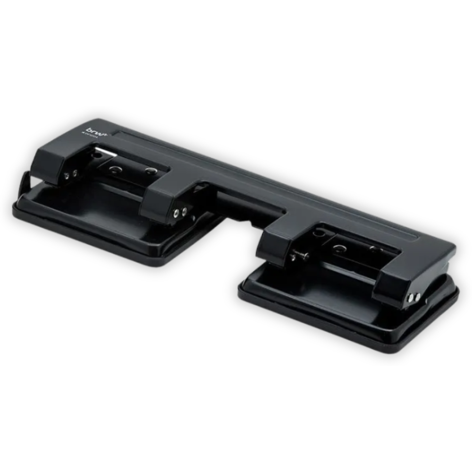 Perfurador 4 Furos 20 Folhas Estrutura Metálica BRW - #3