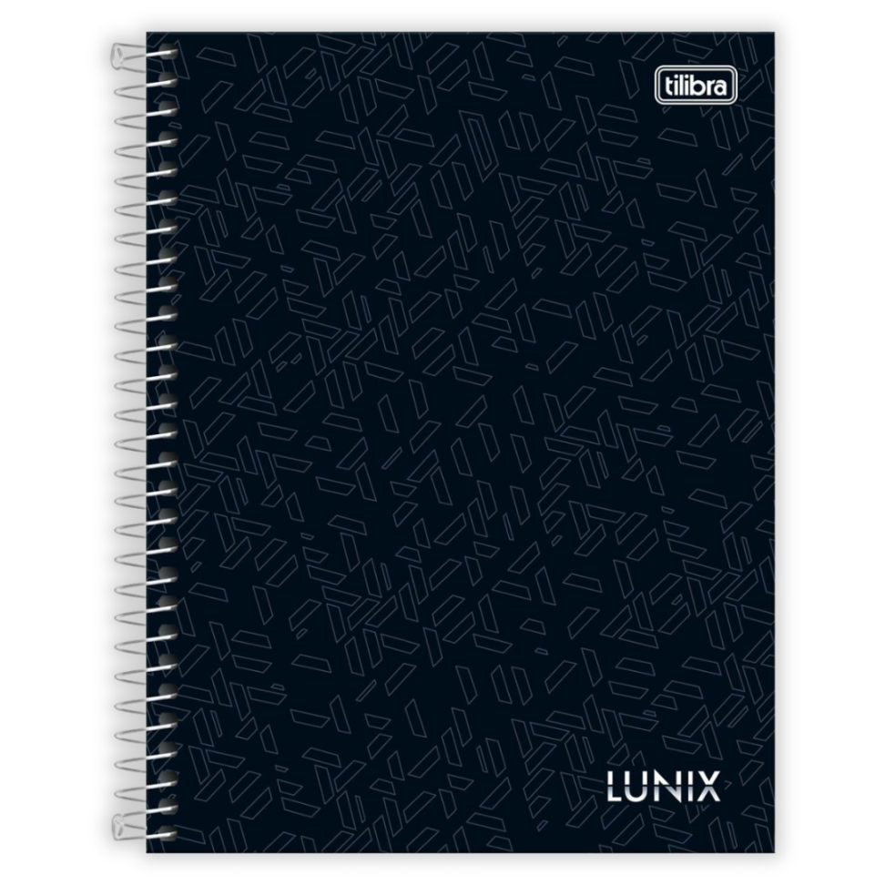 Caderno com Espiral Colegial 1 Matéria Lunix Tilibra - #1