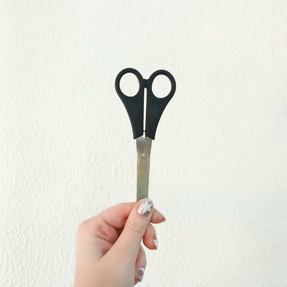 Tesoura Escolar Plus Preto Leo e Leo - #2