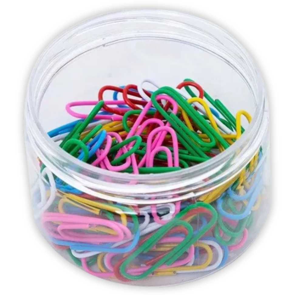 Clipes para Papel Colorido N.2/0 160 Unidades Maxprint - #3