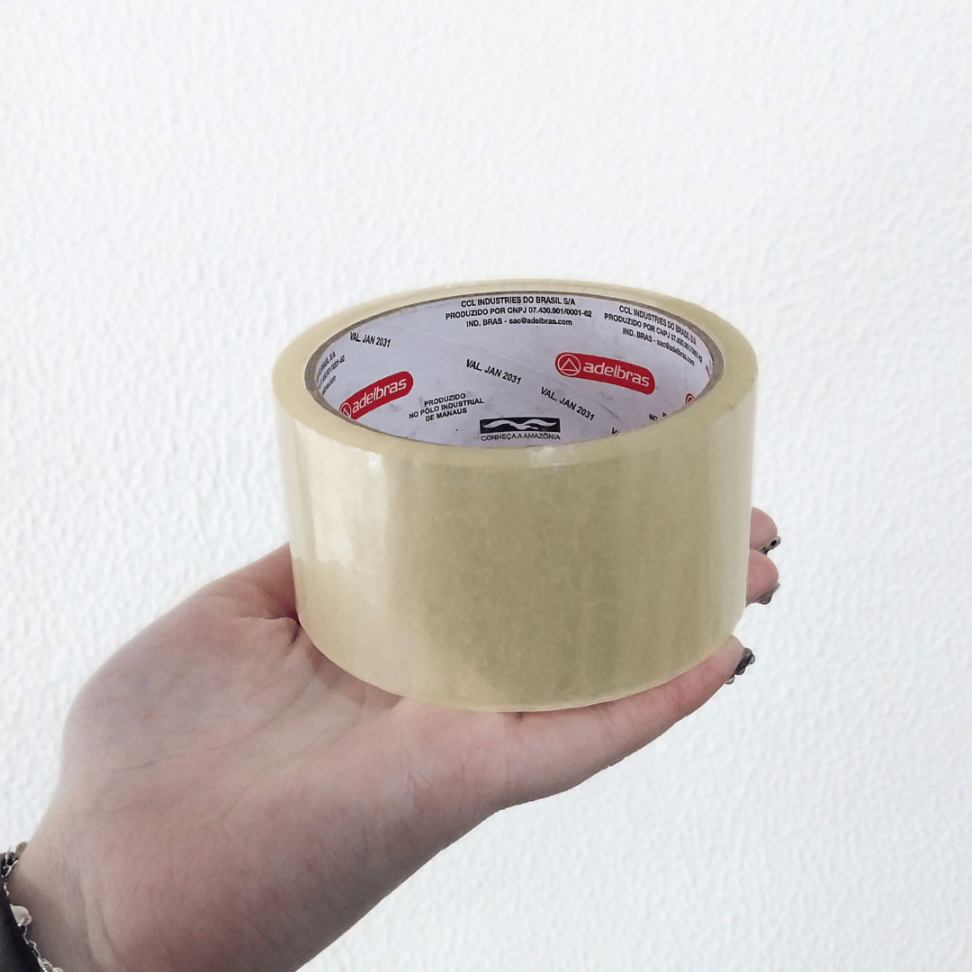 Fita Adesiva Transparente 48mm x 40m QualiTape Adelbras
