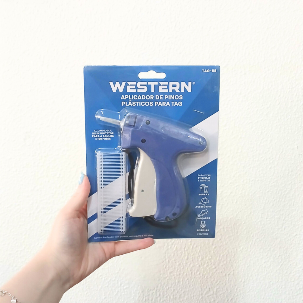 Aplicador de Pinos Plásticos para Tag + 100 Pinos TAG-88 Western - #4