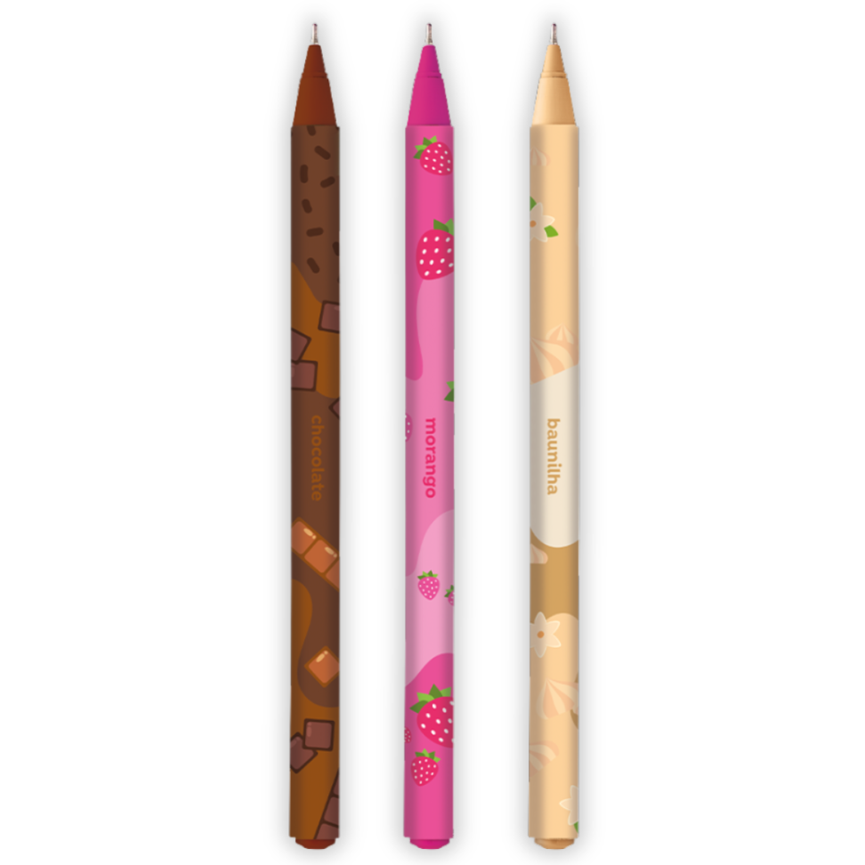 Caneta Esferográfica Napolitano Docinhos Holic 1.0 Tris - #3