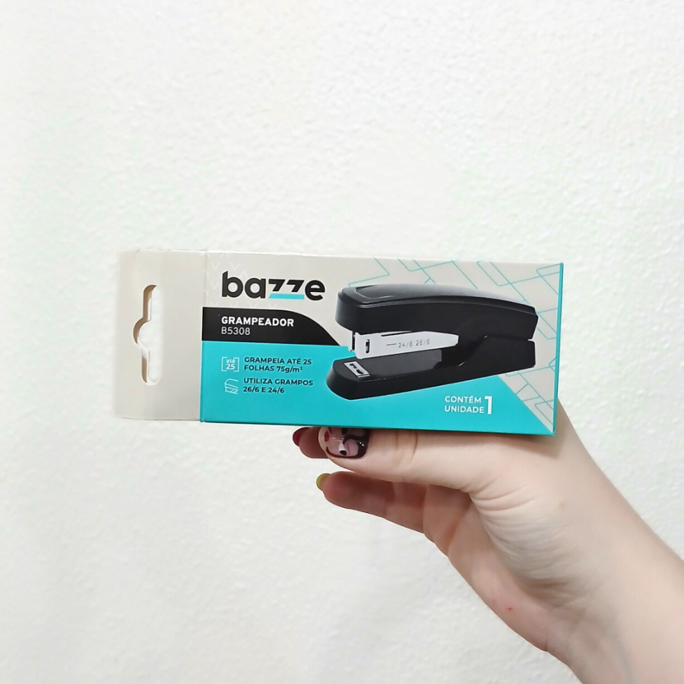 Grampeador 25 Folhas B5308 Bazze - #3