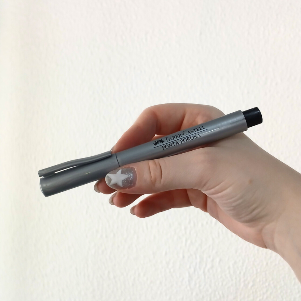 Caneta Hidrográfica Ponta Porosa Faber-Castell - #4