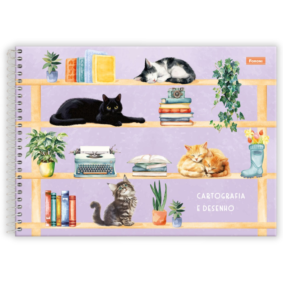 Caderno de Cartografia e Desenho Furfriends Foroni - #1