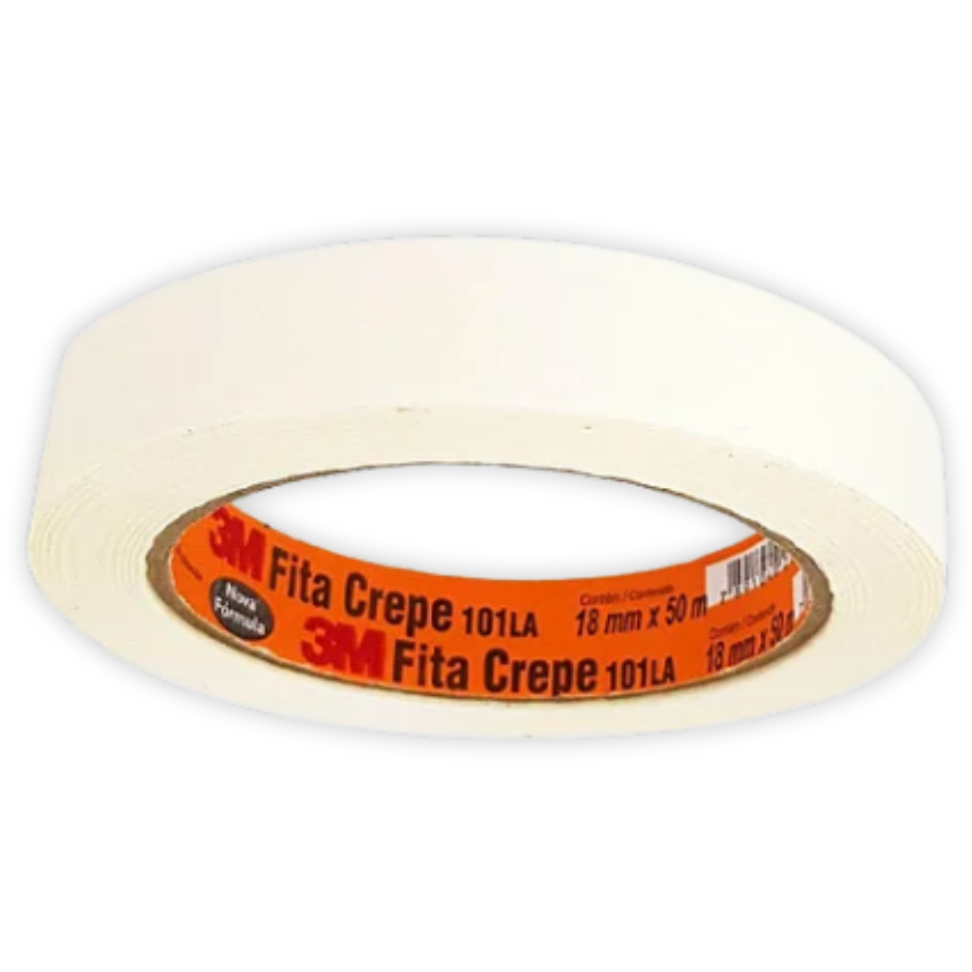 Fita Adesiva Crepe 18mm x 50m 3M