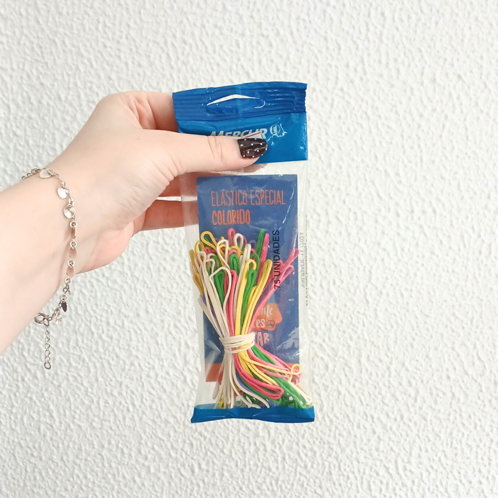 Atilhos Elásticos Especial Colorido 75 Unidades Mercur - #3