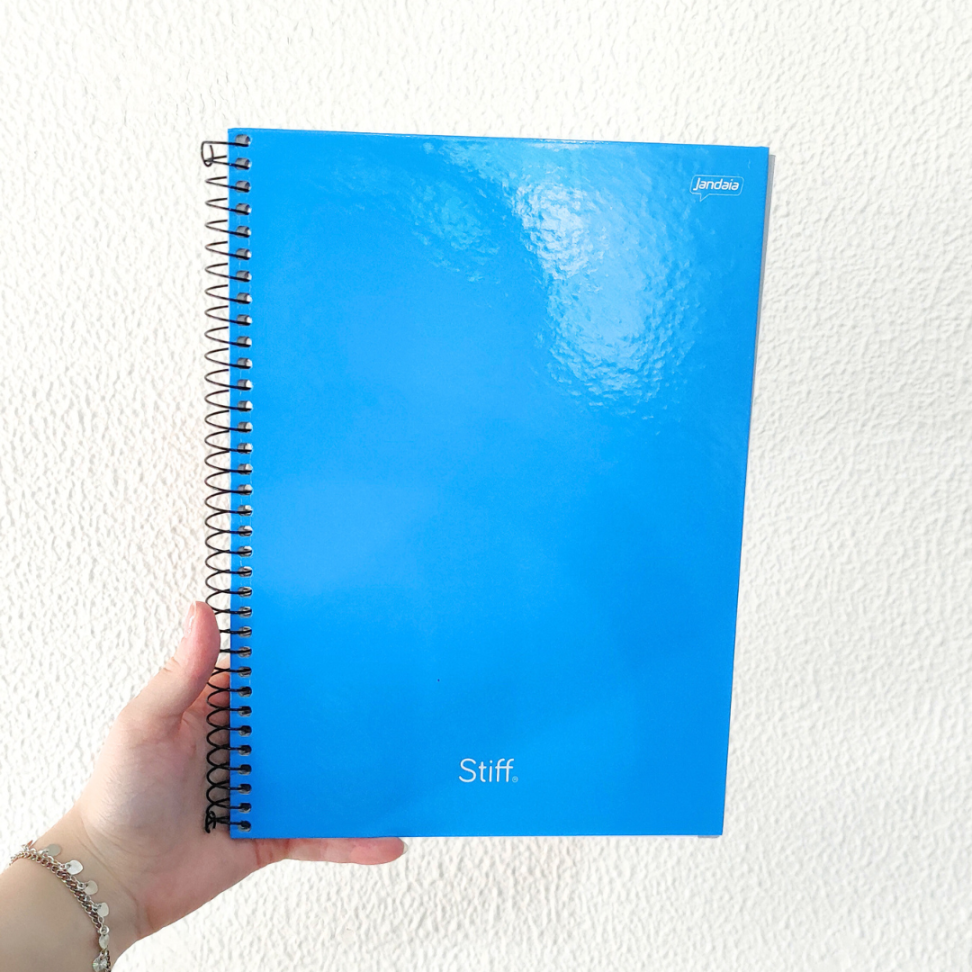Caderno com Espiral Universitário Stiff 1 Matéria Jandaia - #1