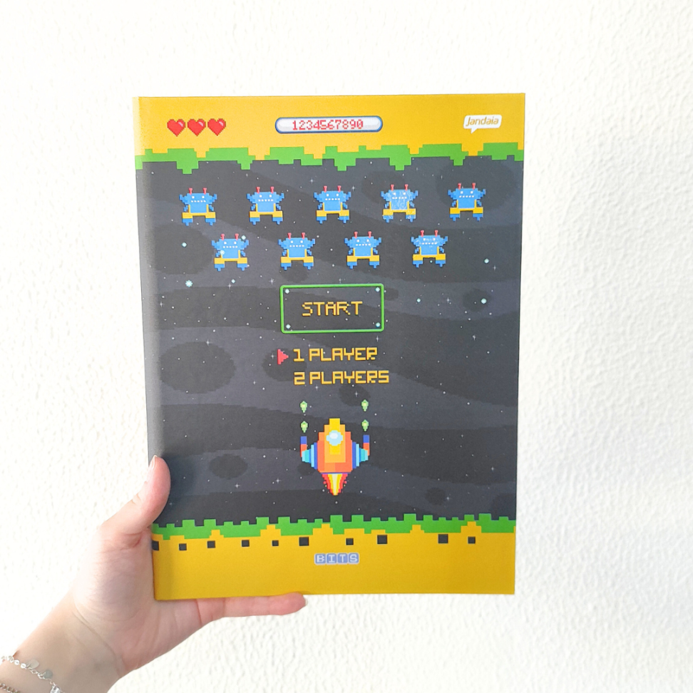 Caderno Brochura Bits Jandaia - #1