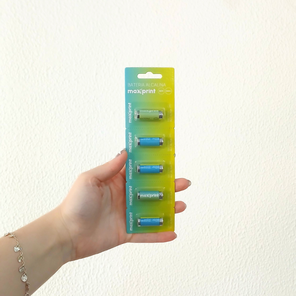 Bateria Alcalina A23 12V Maxprint - #3
