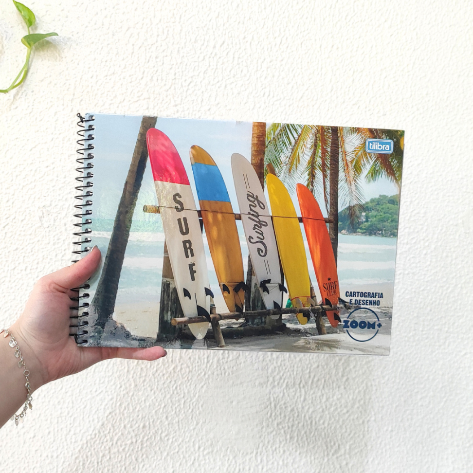 Caderno de Cartografia e Desenho Zoom+ Masculino Tilibra - #1