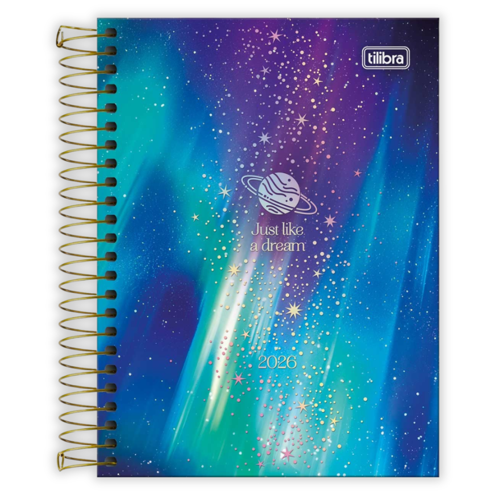 Agenda Espiral Diária Pequena Magic 2026 Tilibra - #3