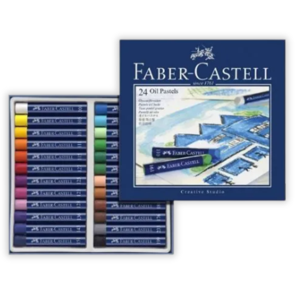 Giz Pastel Oleoso 24 Cores Creative Studio Faber-Castell - #2