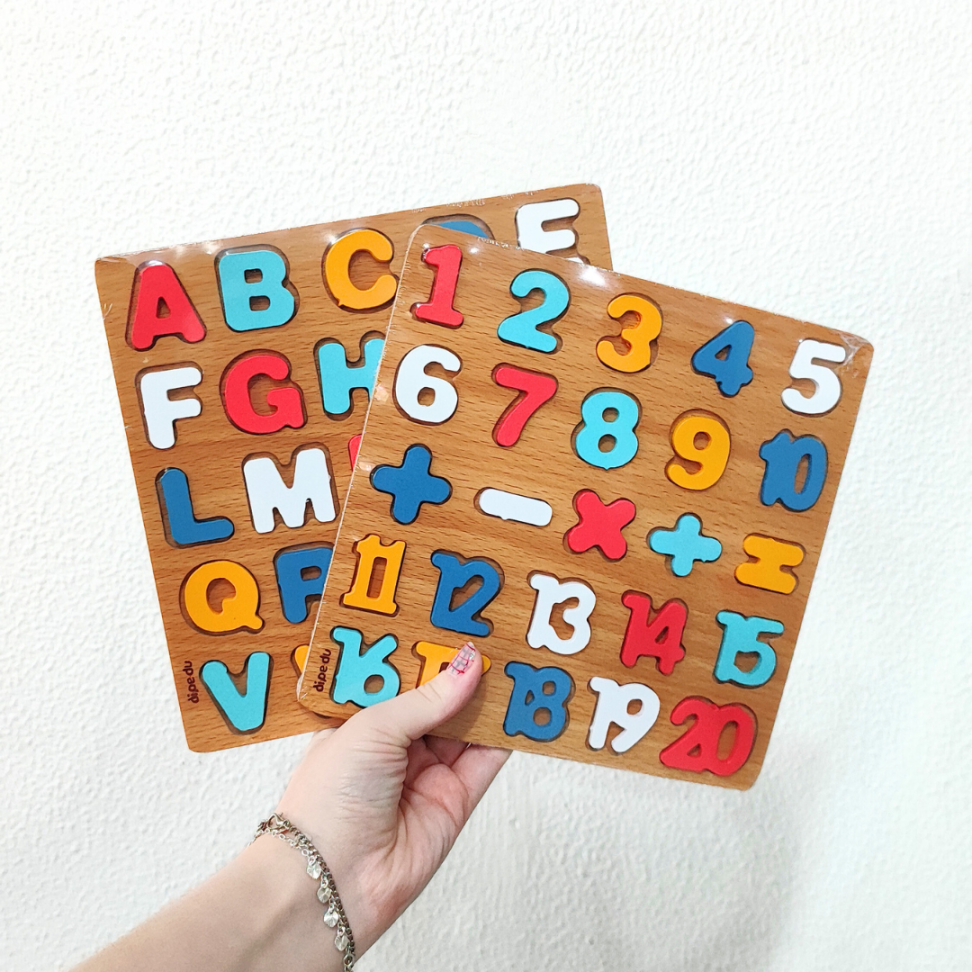 Quebra-Cabeça Número/Alfabeto Dipedu BRW - #1