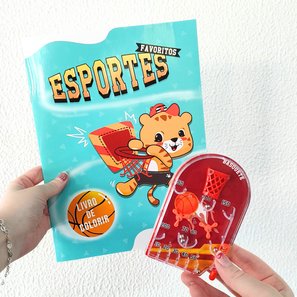 Livro de Colorir Esportes Favoritos Todolivro - #1