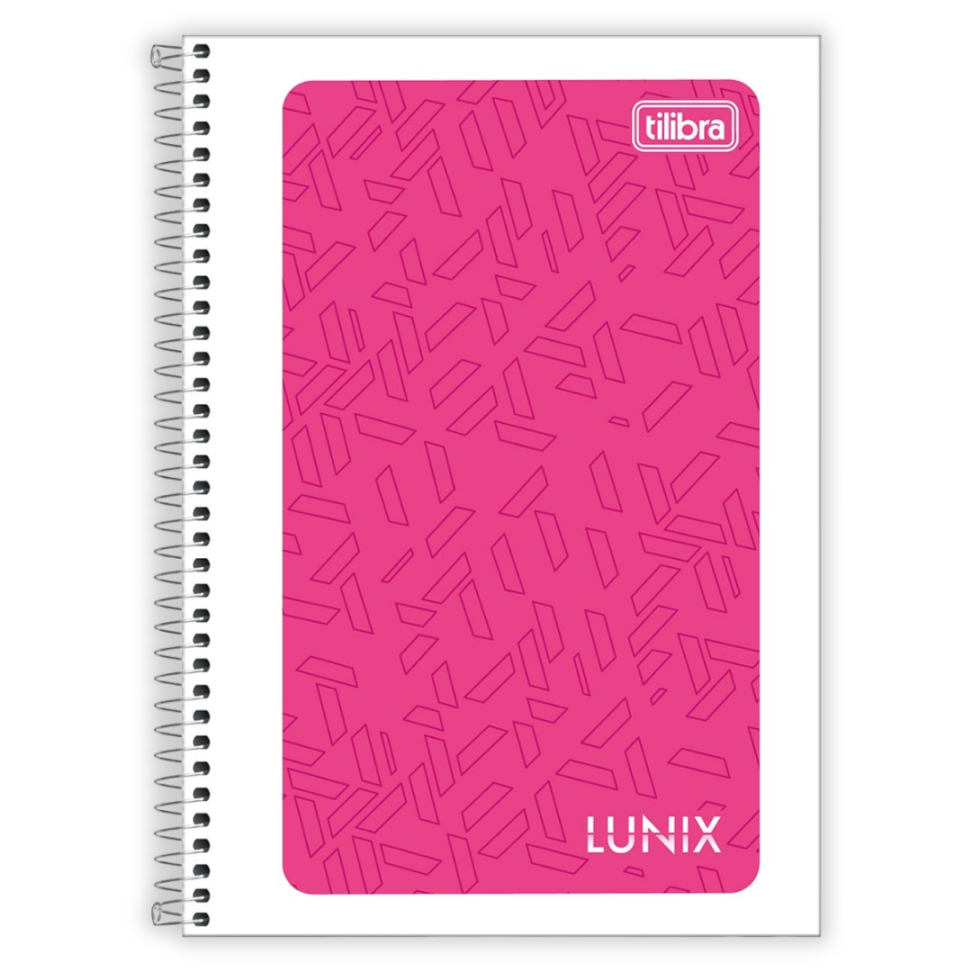 Caderno com Espiral Capa Flexível Pequeno 1/4 Lunix Tilibra - #3