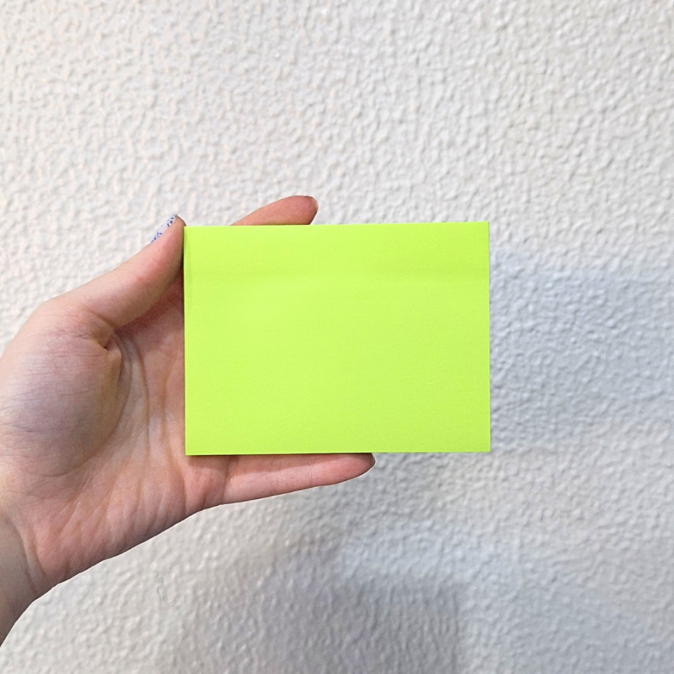 Bloco Adesivo Pima Note 76mm x 102mm Verde Neon Pimaco - #1