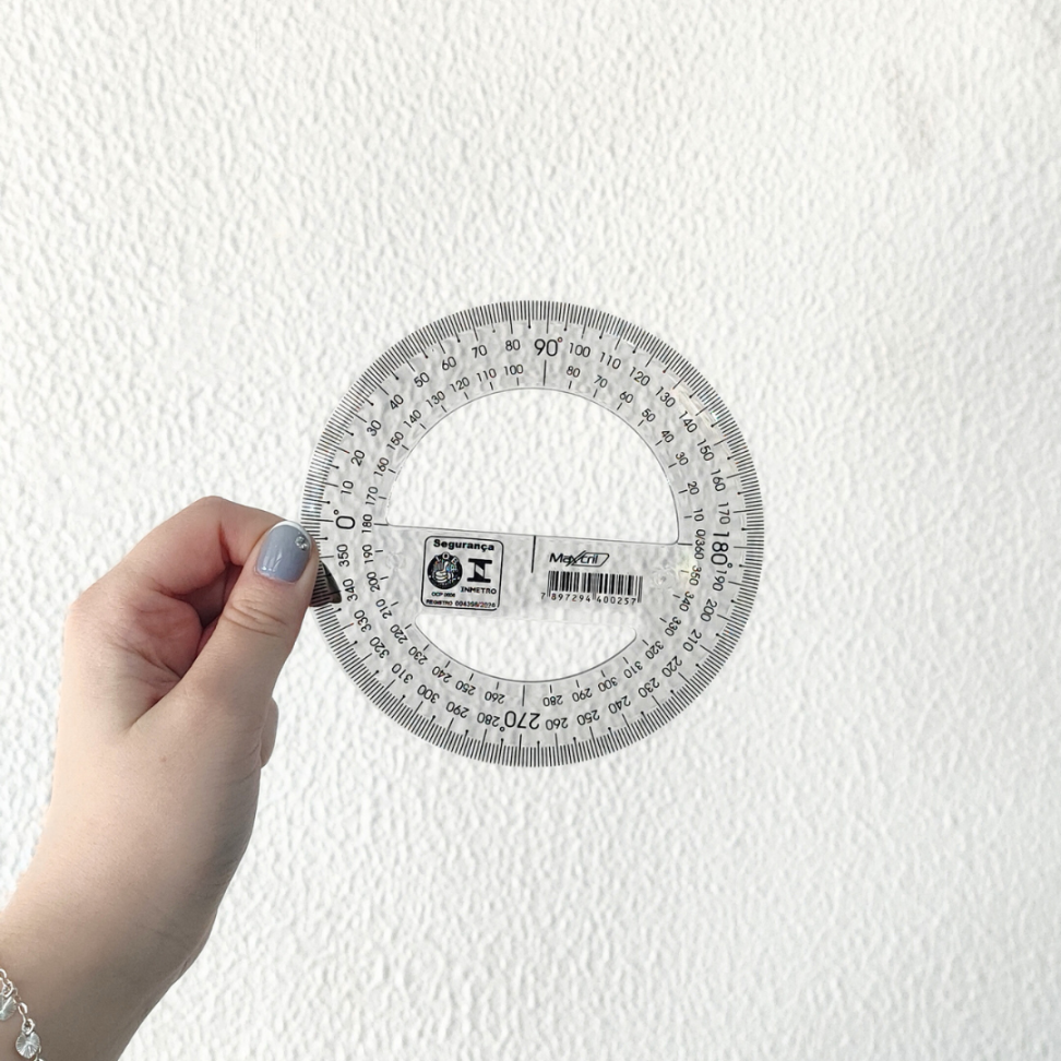 Transferidor Escolar 360 Graus Maxcril - #1