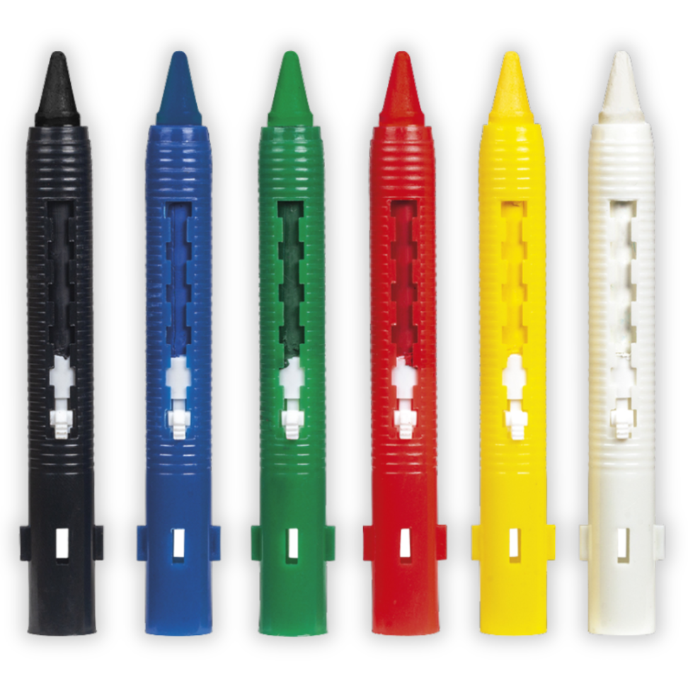 Giz de Rosto 6 Cores Toy Tris - #1