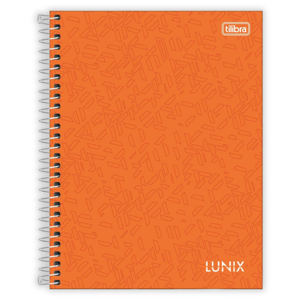 Caderno com Espiral Colegial 10 Matérias Lunix Tilibra - #1
