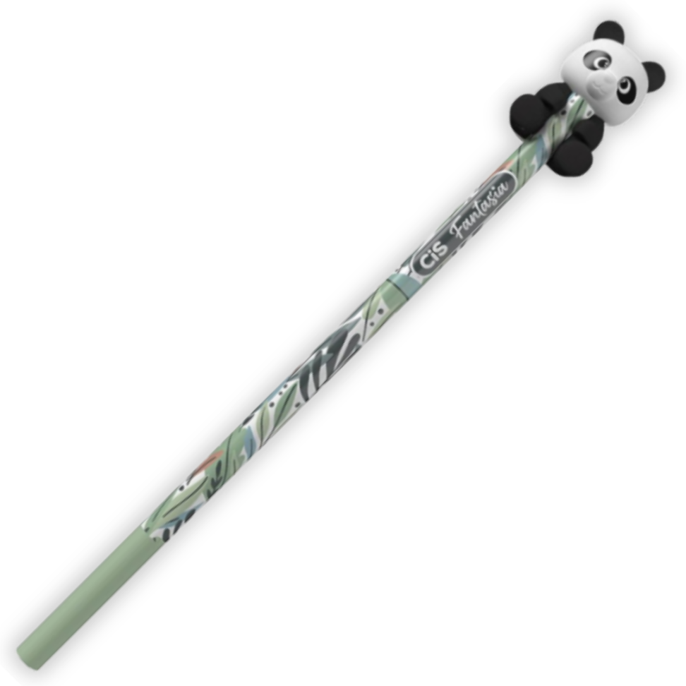 Lápis Grafite de Escrever com Borracha Ponteira Abraçadinhos Fantasia CiS - #5